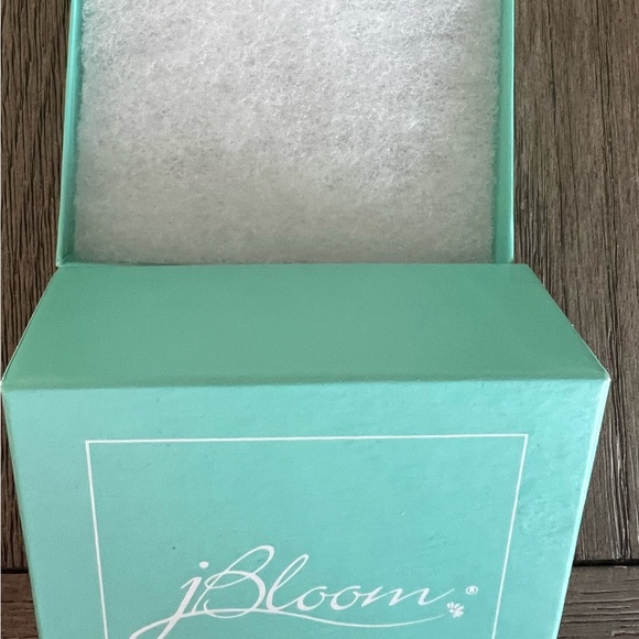 NWT jBloom Acrylic Tortoise Shell Hoop Dangle Earrings Brand New in Box - Picture 2 of 3